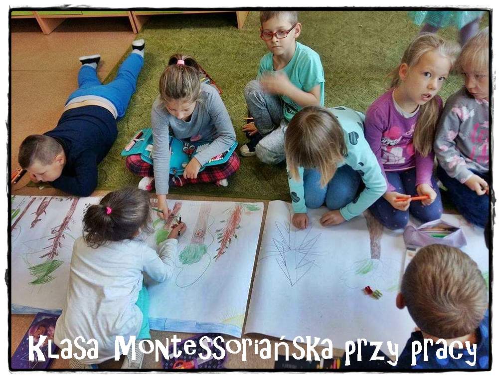 Klasa Montessoriańska Przy Wspólnej Pracy
